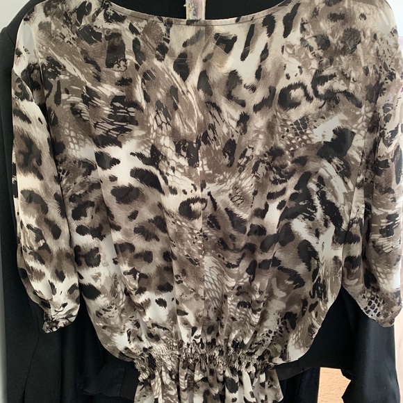 Animal Print Top - Picture 3 of 4